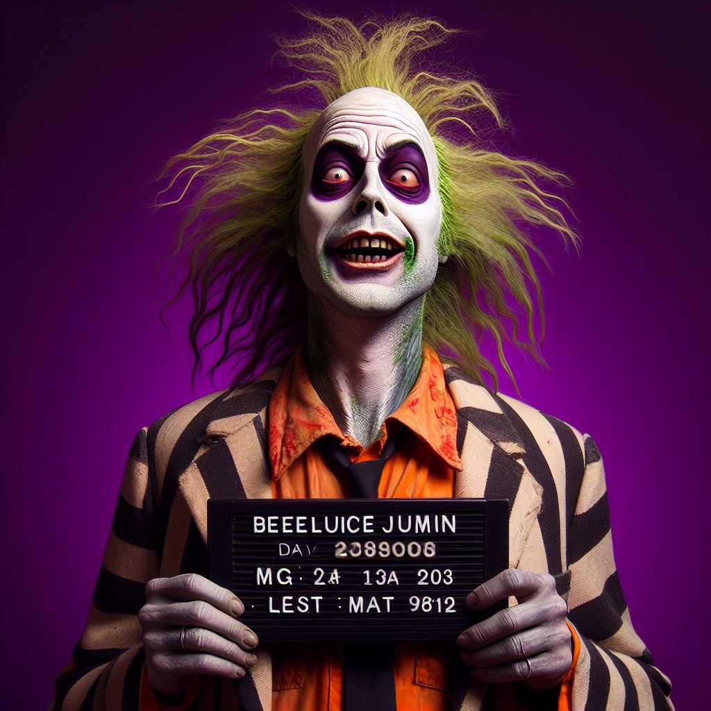 Beetlejuice Mug Shot V2