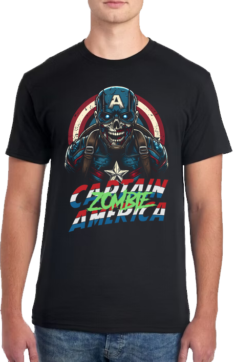 Captain America Zombie