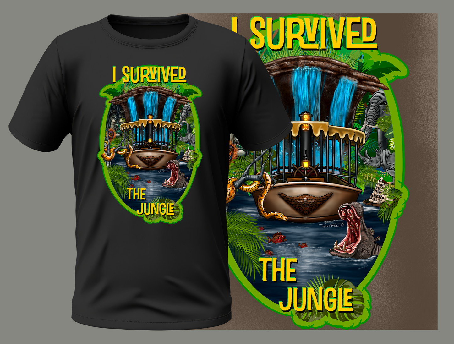 I survived the jungle