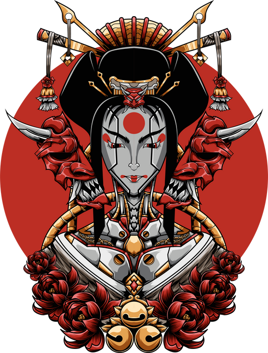 Japanese Geisha Oni