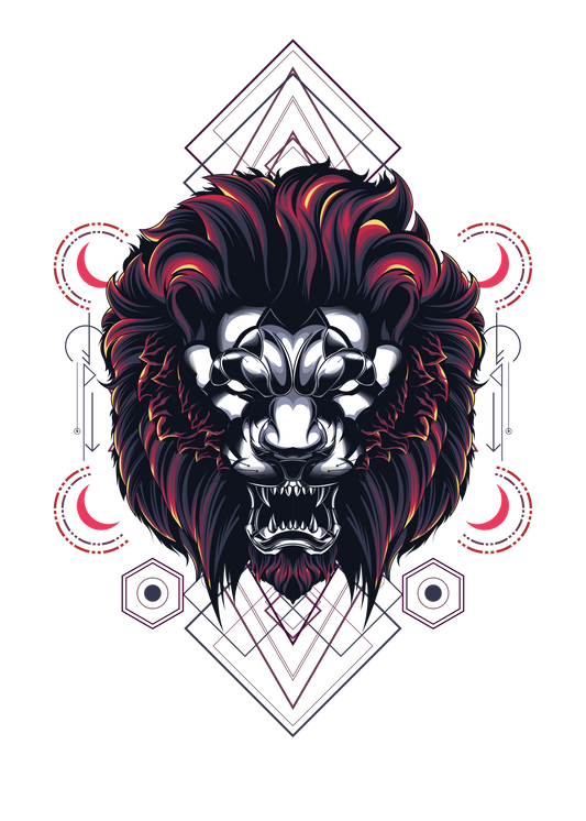 LION SACRED GEOMETRY