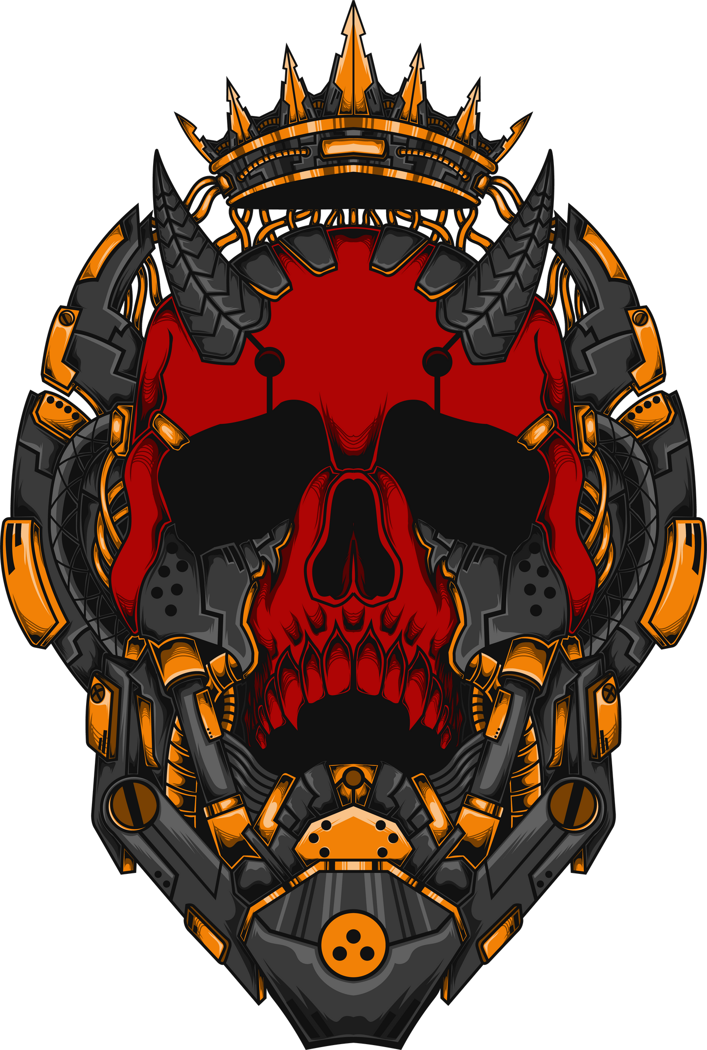 MECHA HEAD SKULL