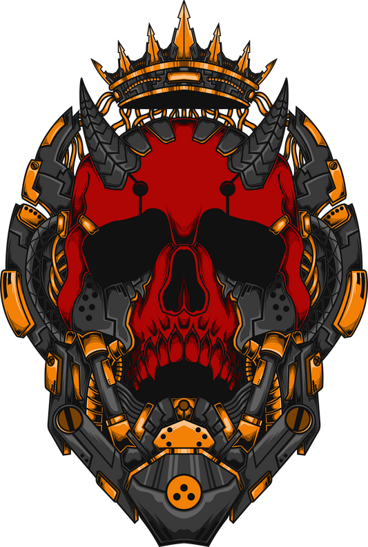 MECHA HEAD SKULL