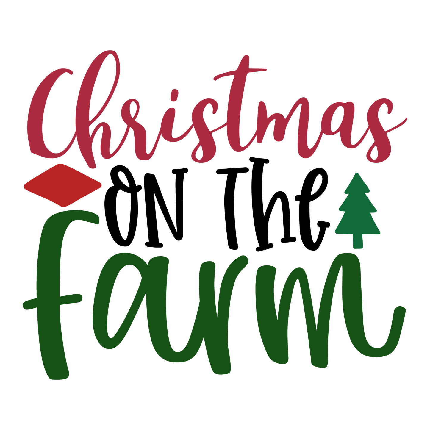 Christmas on the farm