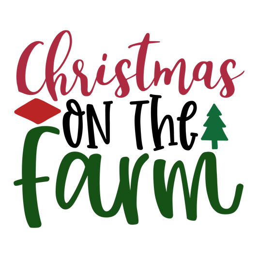 Christmas on the farm