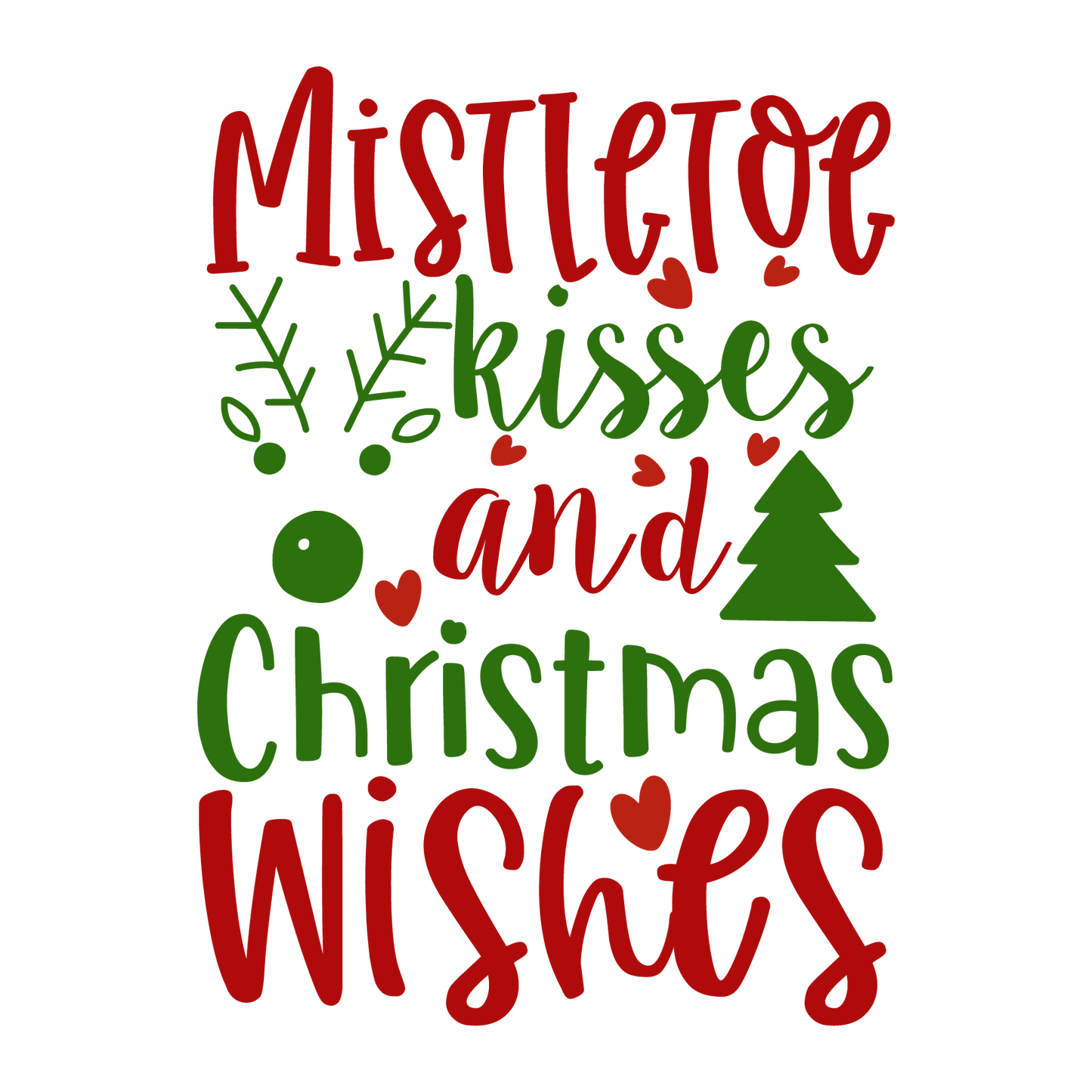 mistletoe kisses