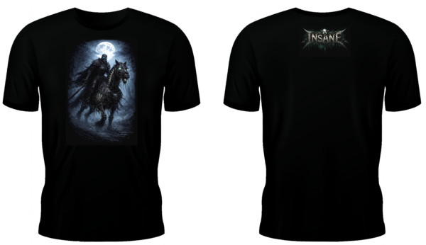 Reaper Rider Tee – Dark Gothic Streetwear by Insane Tees